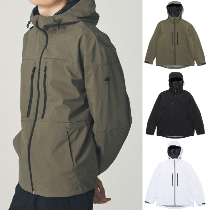 LOGOS（ロゴス）カーキのナイロンジャケット