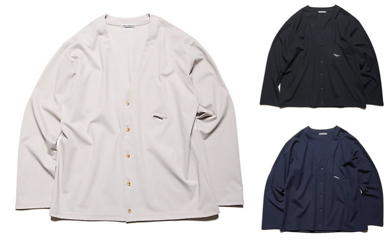 uniform experiment（ユニフォームエクスペリメント）グレージュのカーディガン