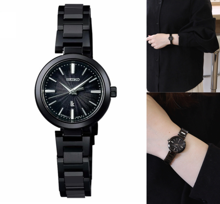 SEIKO（セイコー）ブラックの腕時計