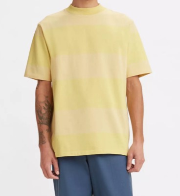 Levi's（リーバイス）イエローのボーダーTシャツ