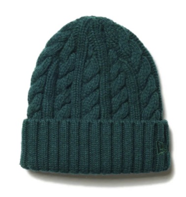 NEW ERA（ニューエラ）グリーンのニット帽