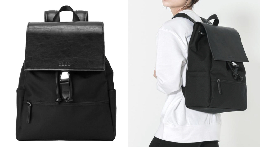KLONブラックのリュックサック