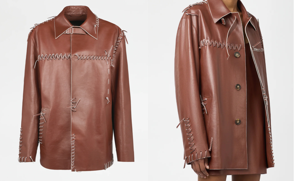 TOD'S（トッズ）ブラウンのレザージャケット