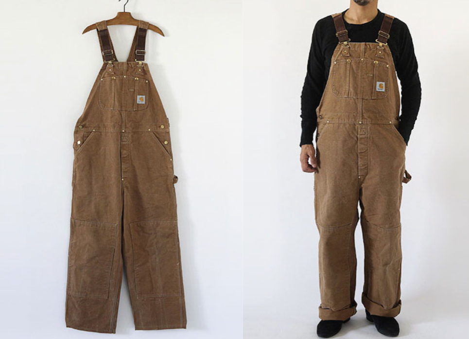 CarHartt （カーハート）ブラウンのオーバーオール