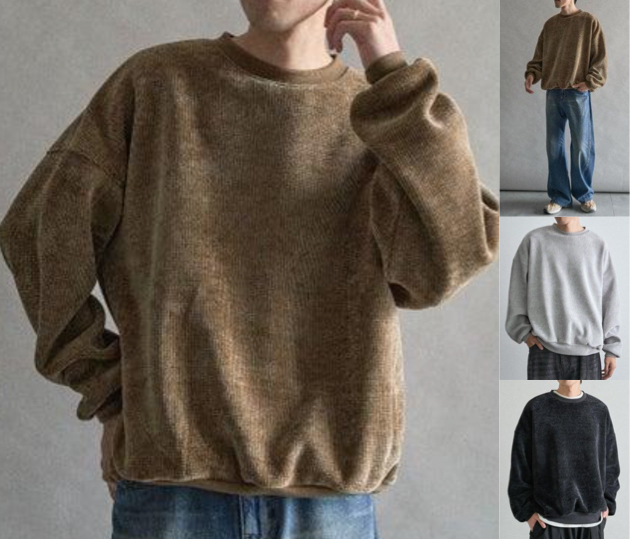 CRAFT STANDARD BOUTIQUEベージュブラウンのスウェット