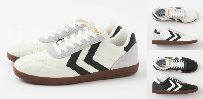 Hummel（ヒュンメル）ホワイトのスニーカー