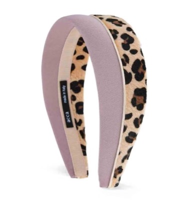 ACCA(アッカ)ベージュ系のアニマル柄カチューシャ