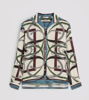 ambushブルーのシャツ