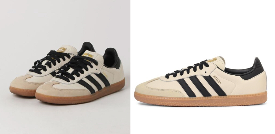 adidasホワイトのスニーカー
