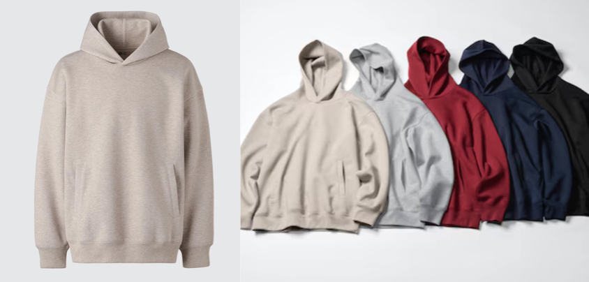 UNIQLO（ユニクロ）ベージュのパーカー