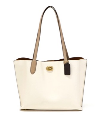 COACH（コーチ）ホワイトのトートバッグ
