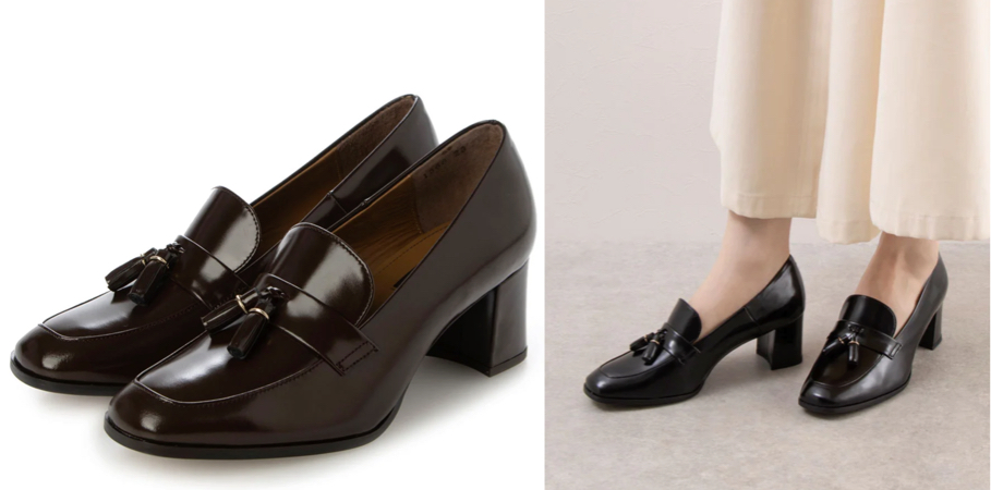 MACKINTOSH LONDON（マッキントッシュ ロンドン）ブラックのパテントローファー