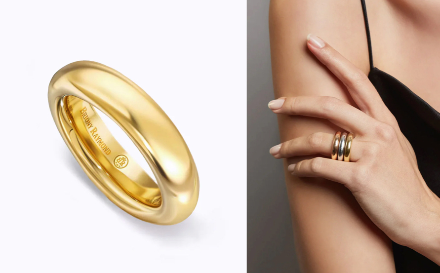 Briony Raymond(ブライオニー・レイモンド)ゴールドのリング