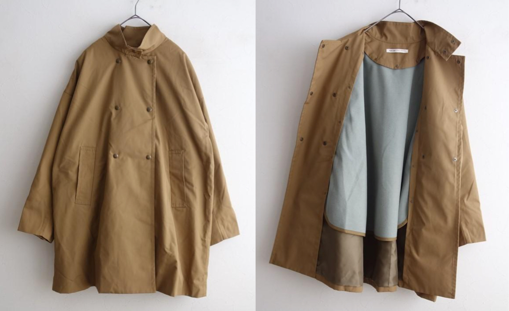 conges payes（コンジェ ペイエ）キャメルのハーフコート