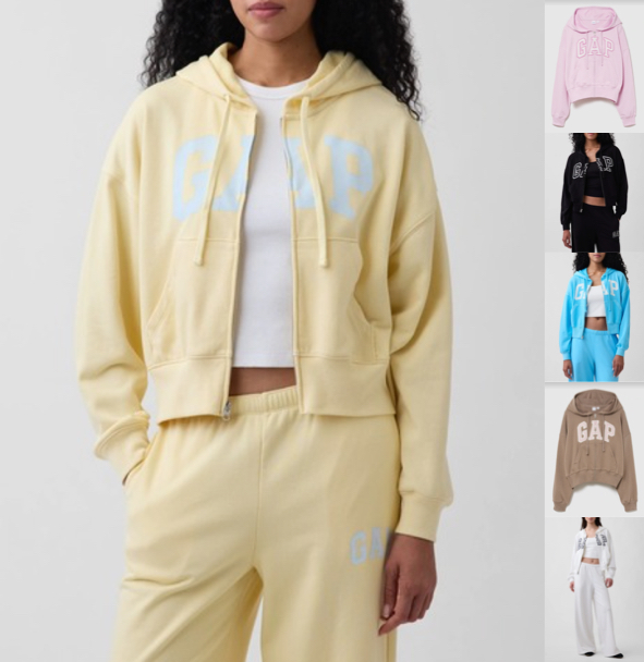 GAP(ギャップ)イエローのパーカー