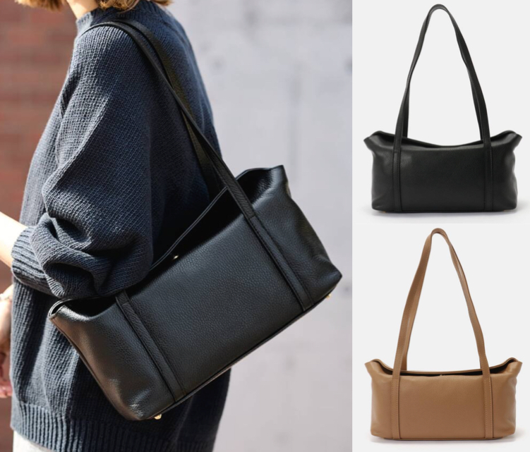 AULENTTI（オウレンティ）ブラックのショルダーバッグ