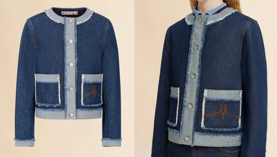 MARNI（マルニ）ネイビーのデニムジャケット