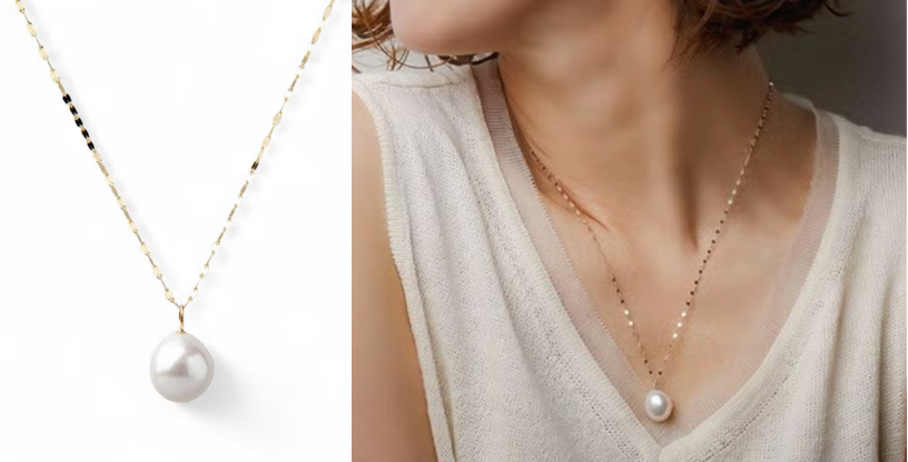  Pearl for Life（パールフォーライフ）シルバーxパールのネックレス