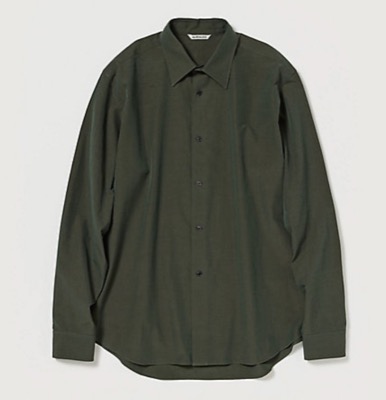 ARMY TWILL（アーミーツイル）グリーンのシャツ