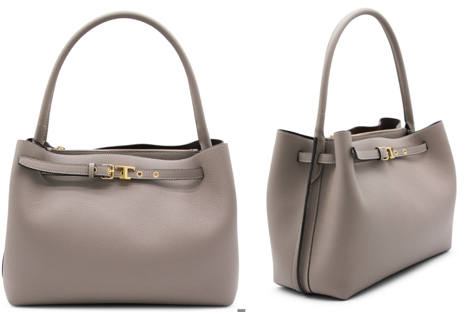 TOD'Sグレーのハンドバッグ