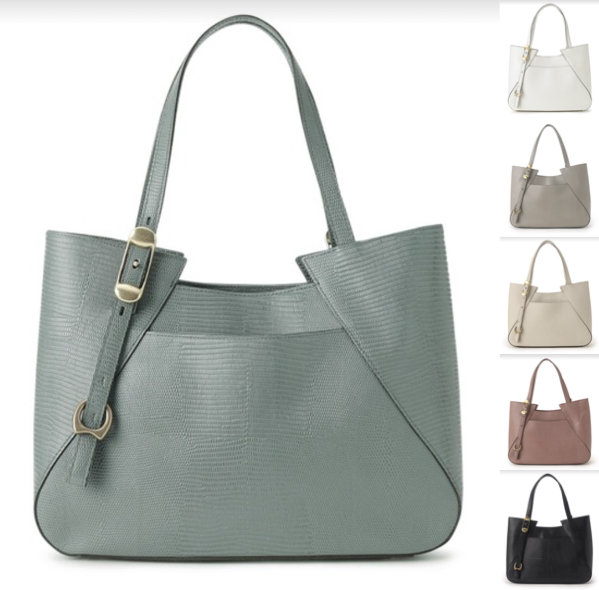 
TOFF&LOADSTONE (トフアンドロードストーン)Wrap tote (ラップトート)Lグレーのトートバッグ