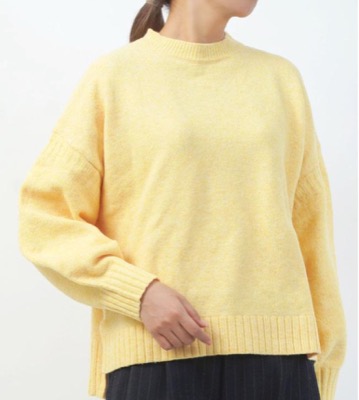 lelill（レリル）イエローのニット