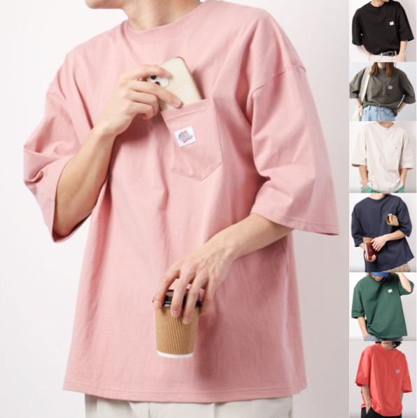 JEMORGAN（ジェーイーモーガン）ピンクの半袖Tシャツ