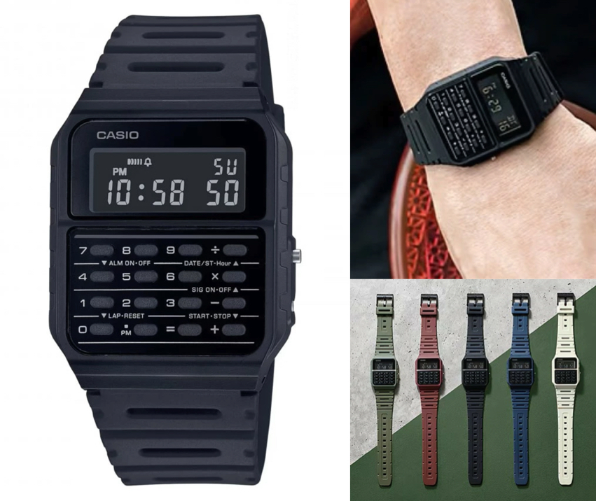 CASIO（カシオ）ブラックの腕時計