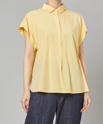 MACKINTOSH LONDON（マッキントッシュロンドン）イエローのシャツカラーブラウス