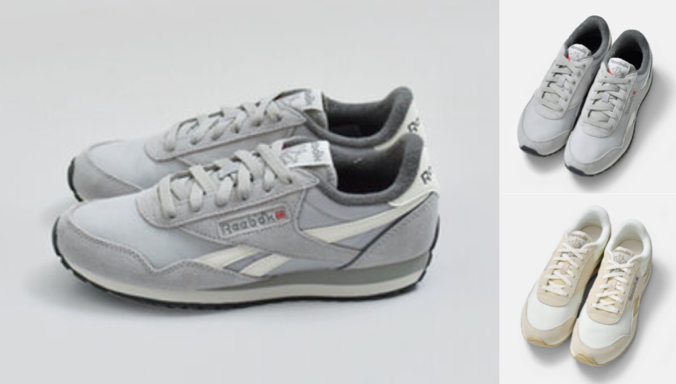 Reebok（リーボック）グレーのスニーカー