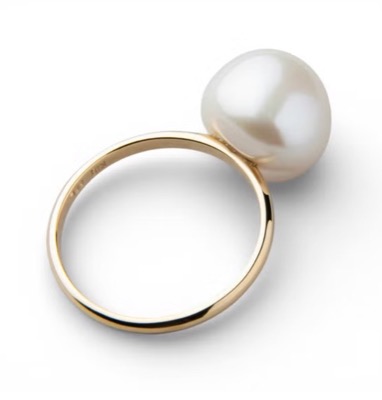 Pearl for Life（パールフォーライフ）ゴールドxパールのリング