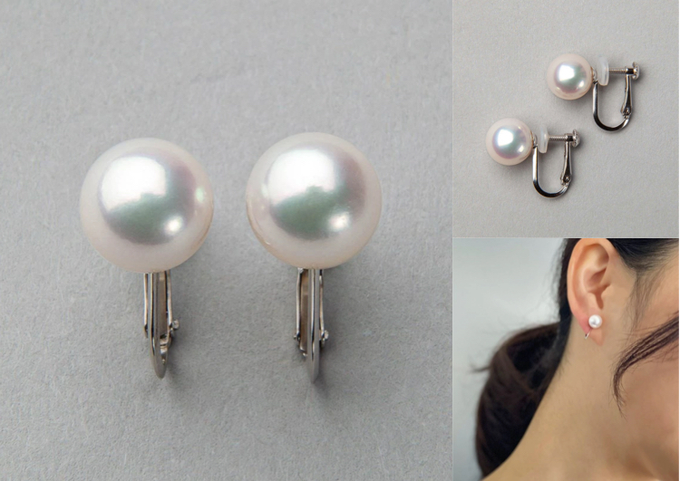 Pearl for Lifeパールのイヤリング