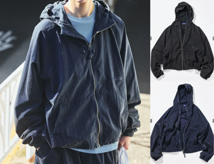 NAUTICA（ノーティカ）ネイビーのジップパーカー