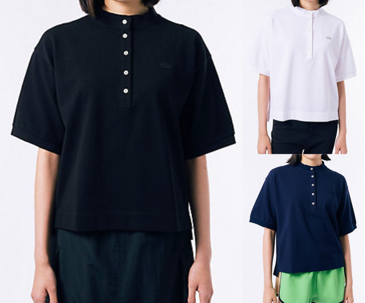 LACOSTE(ラコステ)ブラックのポロシャツ