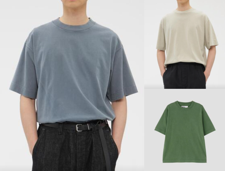 MHL.(エムエイチエル)グレーのTシャツ