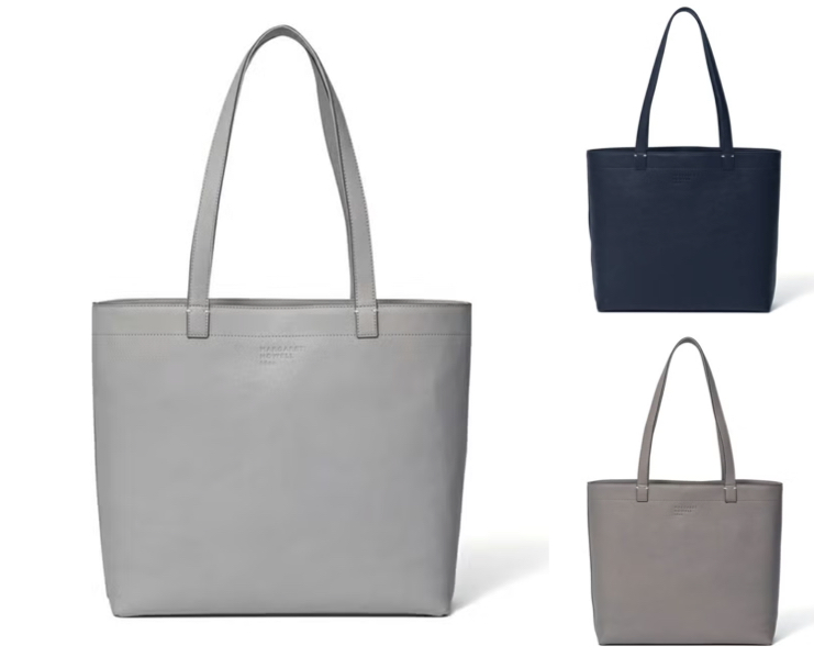 THE BAGMANIA（ザバッグマニア）ライトグレーのトートバッグ