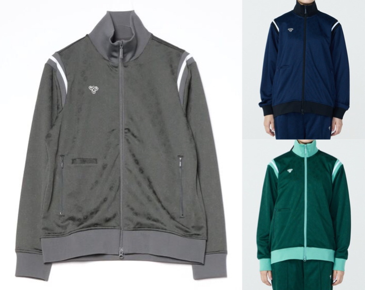 hummel（ヒュンメル）グレーのトラックジャケット