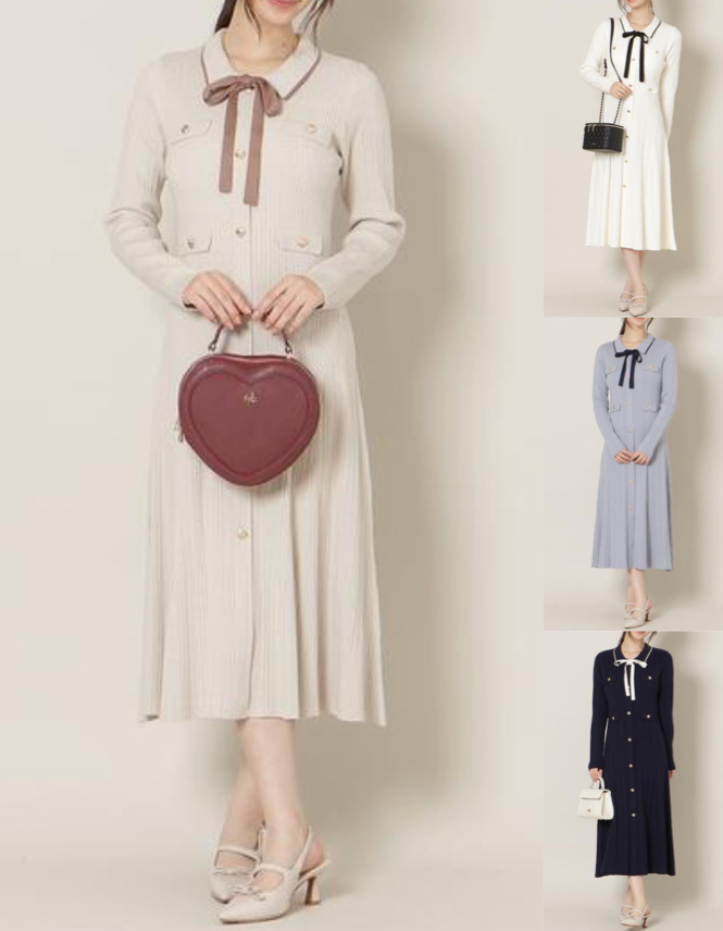 
WILLSELECTION (ウィルセレクション)ライトベージュのワンピース