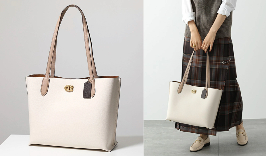 COACH(コーチ) ホワイトのトートバッグ