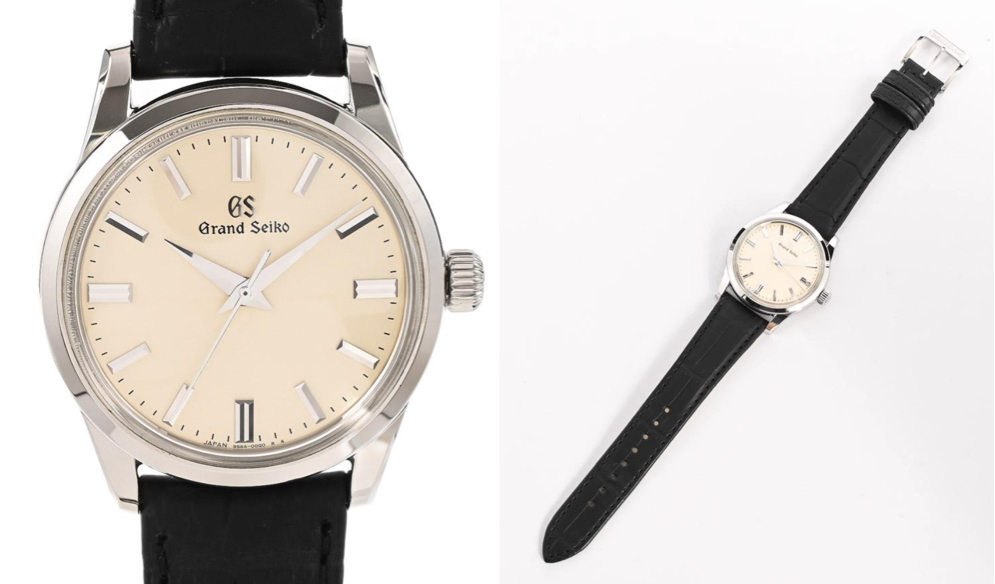 Grand Seiko（グランドセイコー）ブラックxシルバーの腕時計