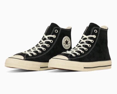 CONVERSE(コンバース)ブラックのハイカットスニーカー