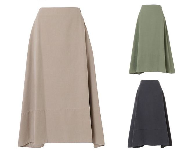 MADISONBLUE（マディソンブルー）MI-MOLLET FLARE SK BACK SATIN