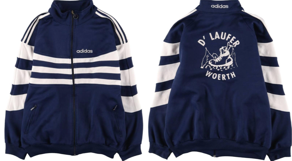 adidas(アディダス)ネイビーのトラックジャケット
