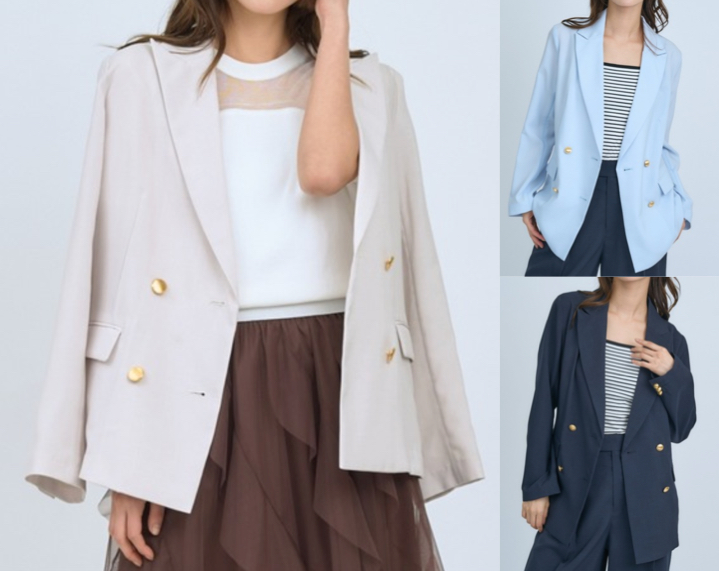 AND COUTURE（アンドクチュール）ライトベージュのジャケット