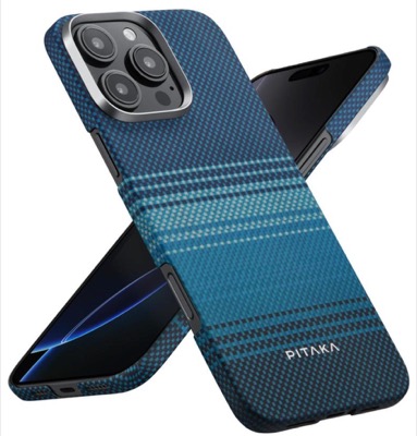 PITAKA（ピタカ）ネイビーのスマホケース