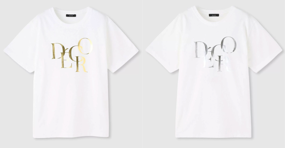 allureville(アルアバイル)ホワイトのロゴTシャツ