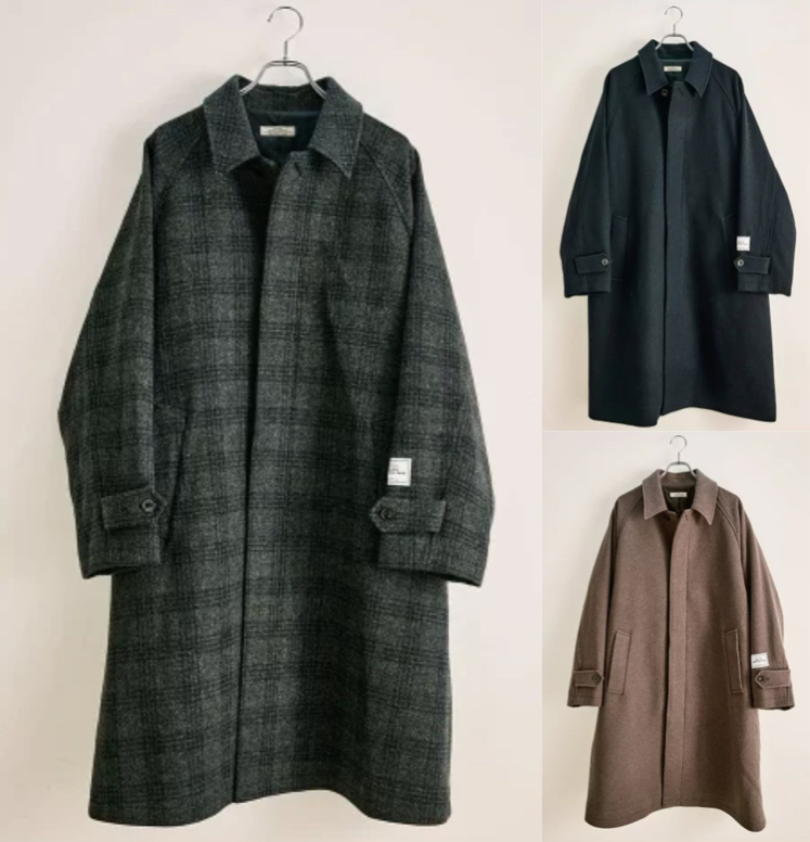 JOURNAL STANDARD relume（ジャーナルスタンダード）ブラック系のチェック柄コート