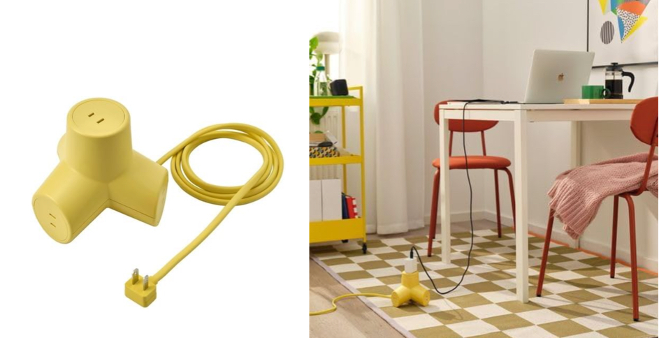 ＩＫＥＡ（イケア）HORNFELS ホルンフェルス延長コード