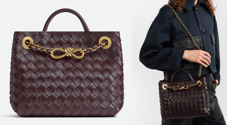 BOTTEGA VENETA（ボッテガヴェネタ）ブラウンのトートバッグ