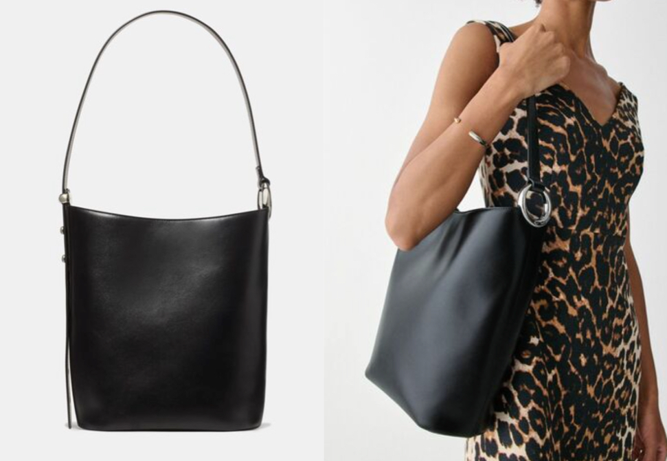 kate spade（ケイトスペード）ブラックのバケットバッグ